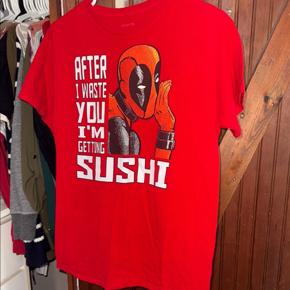 Men’s Marvel Red Graphic T-Shirt